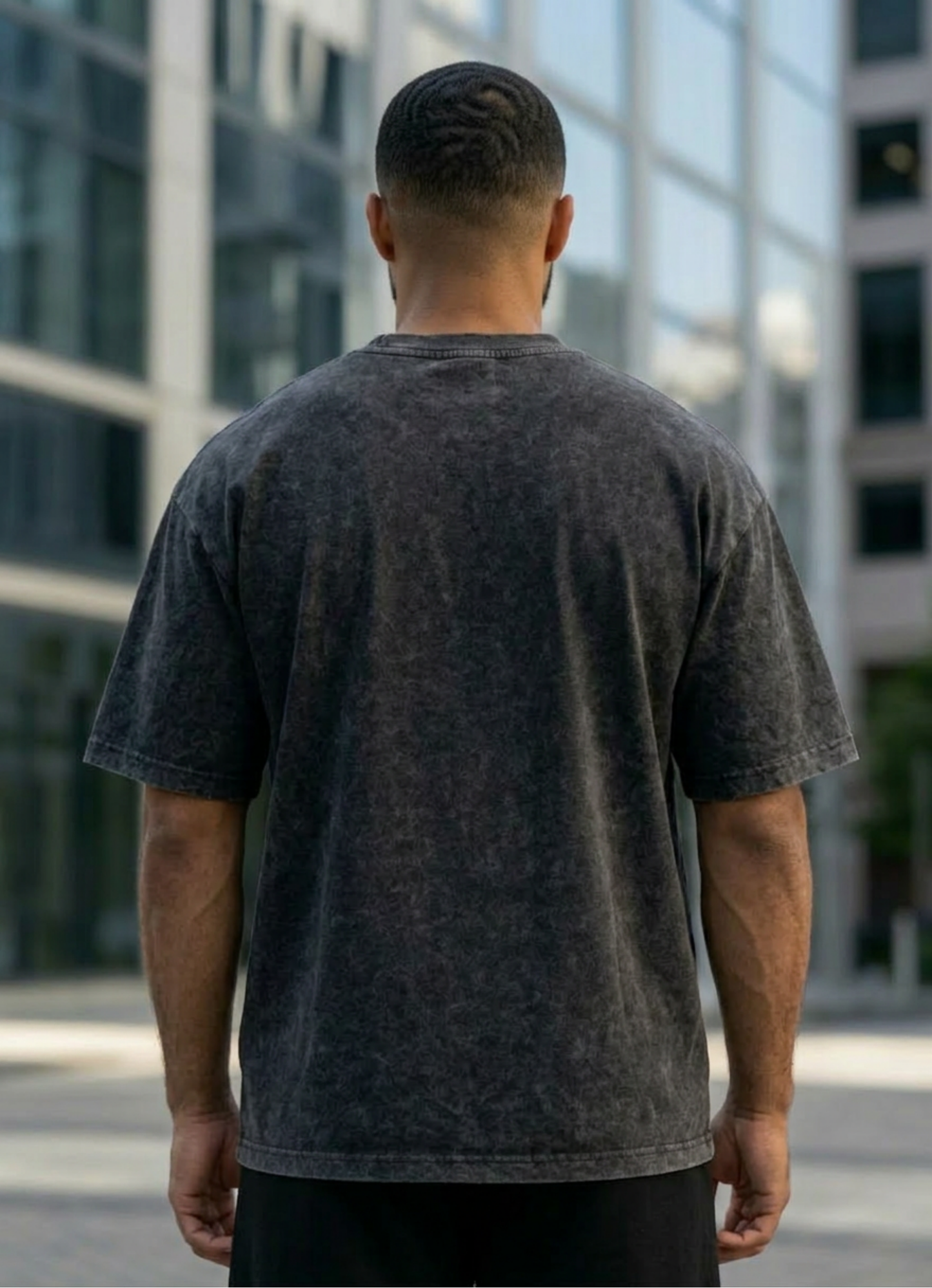 SNOW WASH OVERSIZED TEE
